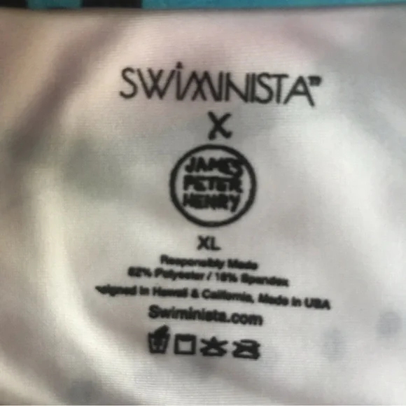 New Swiminista James Peter Henry Limited Ed. Sidney Opera House Swim Shirt SZ XL - Picture 3 of 7